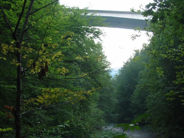 Most iznad kanjona Kamačnika