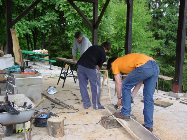 Detalj sa izrade skulptura