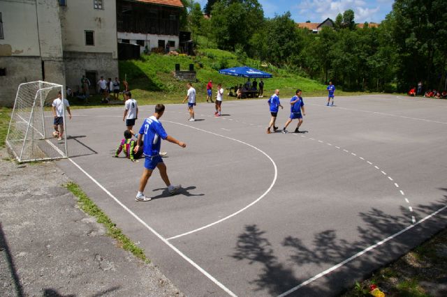 Detalj sa jednog od malonogometnih turnira na Senjskom