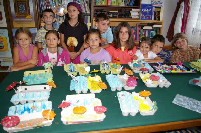 Polaznici likovne radionice