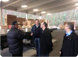 Europarlamentarac Stier u Vrbovskom obišao je i pogon tvrtke Cedar