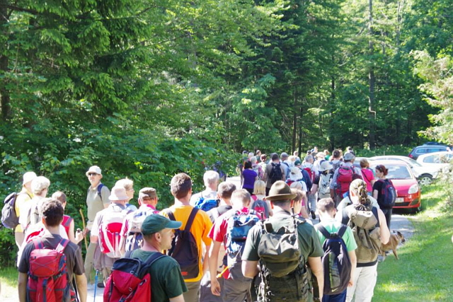 Detalj s planinarskog pohoda