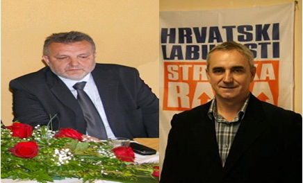 Željko Mirković (SDP) i Nenad Pleše (Hrvatski laburisti)