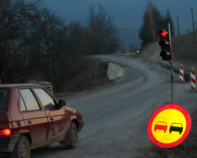 Akumulatori su ukradeni iz priivremeno postavljenih semafora