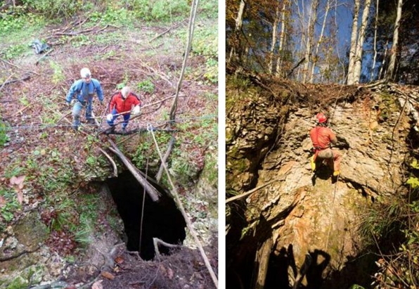 Stupina jama nedaleko Fužina