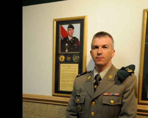 Časnički namjesnik Predrag Toplak u kući slavnih u Fort Blissu