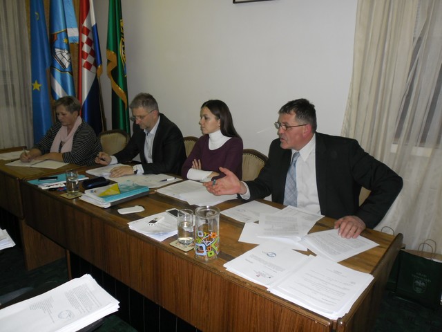 Gradonačelnik Mufić sa suradnicima