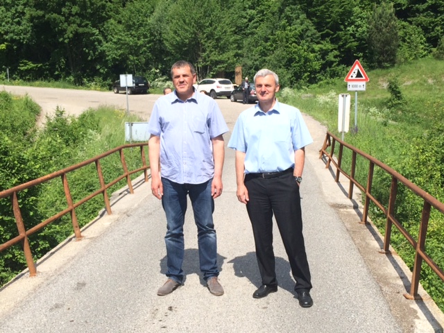 Na zajedničkoj tiskovnoj konferenciji gradonačelnik Vrbovskog Dražen Mufić i gradonačelnik Ogulina Jure Turković