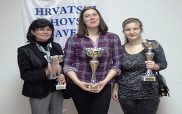 Mirjana Medić, Kristina Šarić i Patricija Vujnović