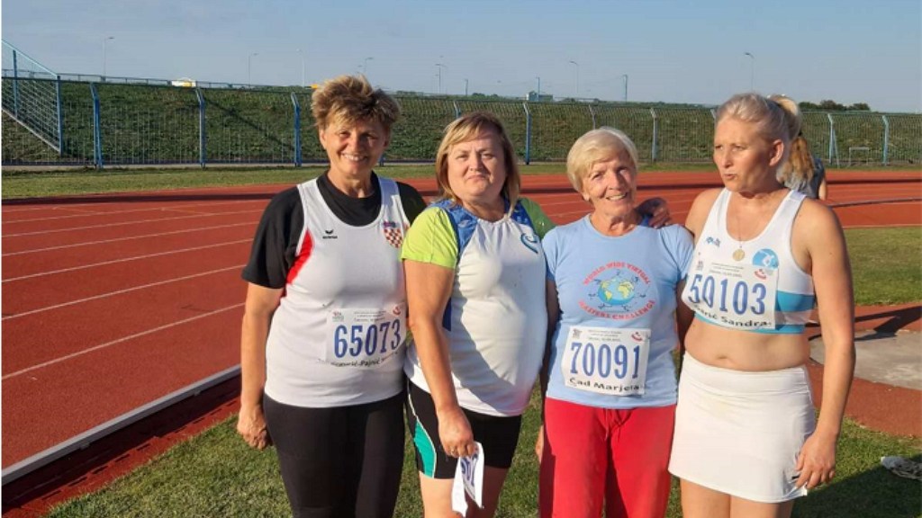 Slavica Grgurić Pajnić AK Kvarner Rijeka, Vesna Musulin AK Kvarner Rijeka, Marjeta Čad Slovenija, Sandra Šarić Zagreb